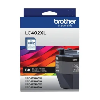 Tinta Brother LC402XL - Negro - LC402XLBKS