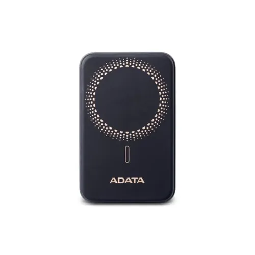 Cargador Inalámbrico ADATA R050 - 5000 mAh - MagSafe - USB-C - Negro - PR050-11BK Cargador Inalámbrico ADATA R050 - 5000 mAh - MagSafe - USB-C - Negro - PR050-11BK