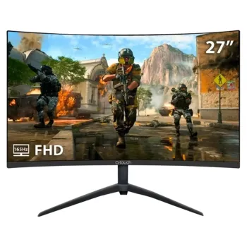 Monitor Gamer Q-touch QT-G27C - 27" - Full HD - 165Hz - HDMI - DisplayPort - Curvo - QT-G27C