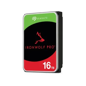 Disco Duro Seagate IronWolf Pro - 3.5 - 16TB - Para NAS - ST16000NT001
