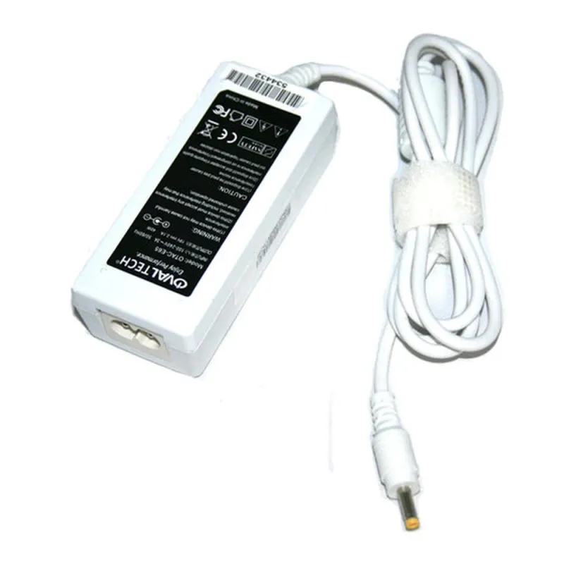 Adaptador OvalTech para NETBOOK HP c/cable 19V/2.1AH Blanco - OTAC-E65