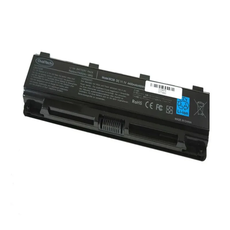 Bateria Ovaltech OTT5850 - Para Toshiba Satellite C845 Series, P875 Series, L875 Series, 6 Celdas, Negro - OTT5850