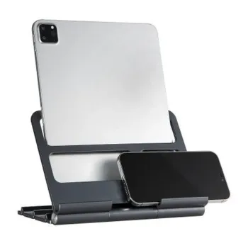 Soporte OvalTech OVDESK-TAB - Negro - para Tablet/Smartphone - OVDESK-TAB