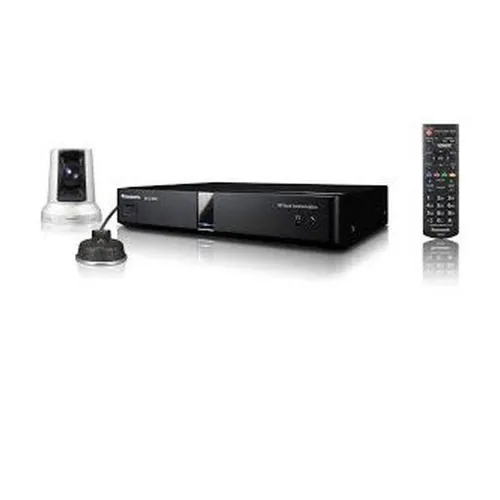 Equipo de Videoconferencia Panasonic - Full HD - Solucion Punto a Punto - Para 1 Monitor - Solo Soporta MIC Analógico - KX-VC1000