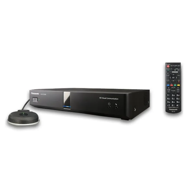 Videoconferencia Codec Panasonic KX-VC1300  para 4 Participantes, Full HD, Doble Monitor - KX-VC1300