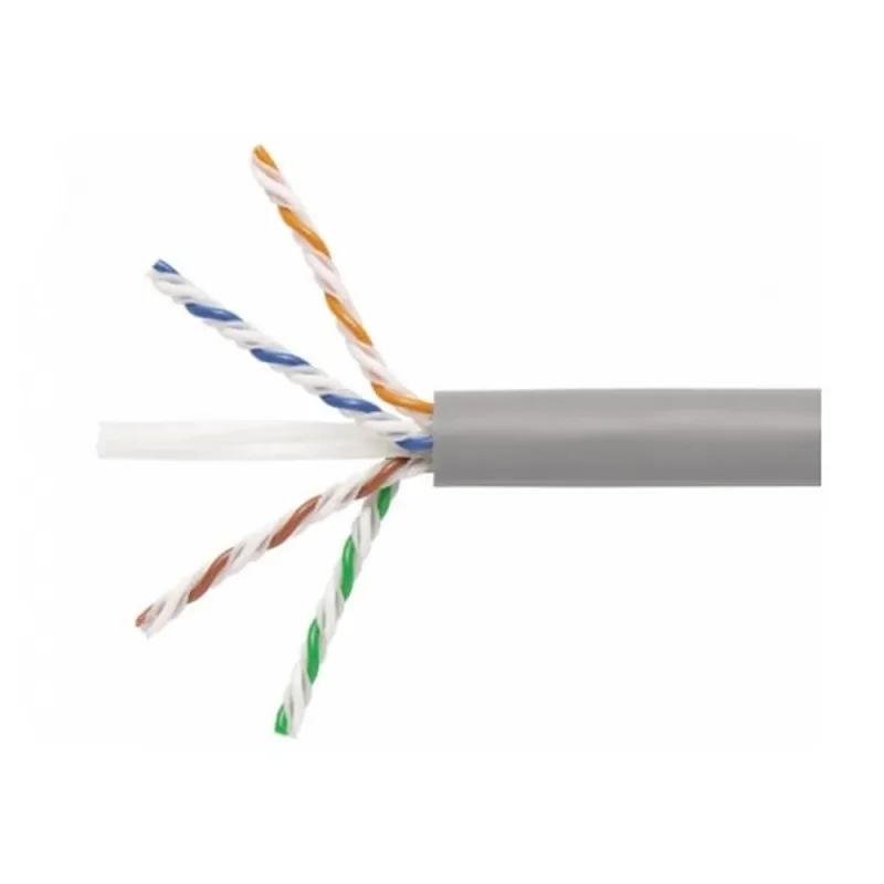 Bobina Panduit NUR6C04IG-C - UTP - 305m - Netkey - Cat6 - 24AWG - Gris Claro - NUR6C04IG-C