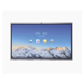 Pantalla Interactiva Hikvision Ds-D5C75Rb/B De 75", Resolución Resolución 3840 X 2160 (Ultra Hd 4K), Cámara Integrada De 8Mp, Android 13, Color Negro. - DS-D5C75RB/B