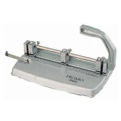 Perforadora Pegaso 300 - Triple - Ajustable - Gris - 300