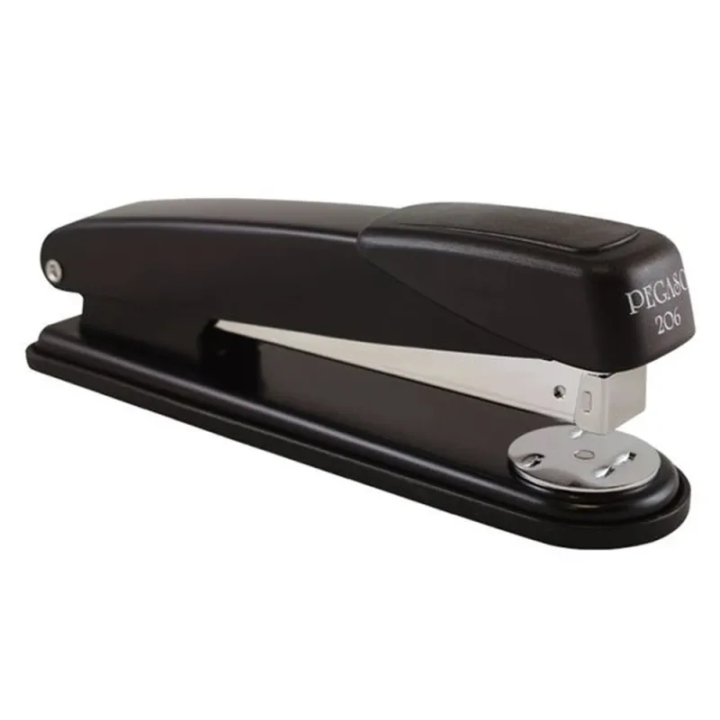 Engrapadora Pegaso 206 - Tira Completa - Hasta 15 Hojas - Negro - 308.206
