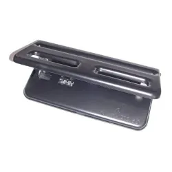 Perforadora Pegaso 333 - Triple - Ajustable - Regleta - Negro - 333