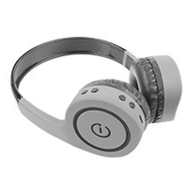 Diadema Perfect Choice EL-995265 - Inalámbrico - Bluetooth - USB - 3.5mm - Gris - EL-995265