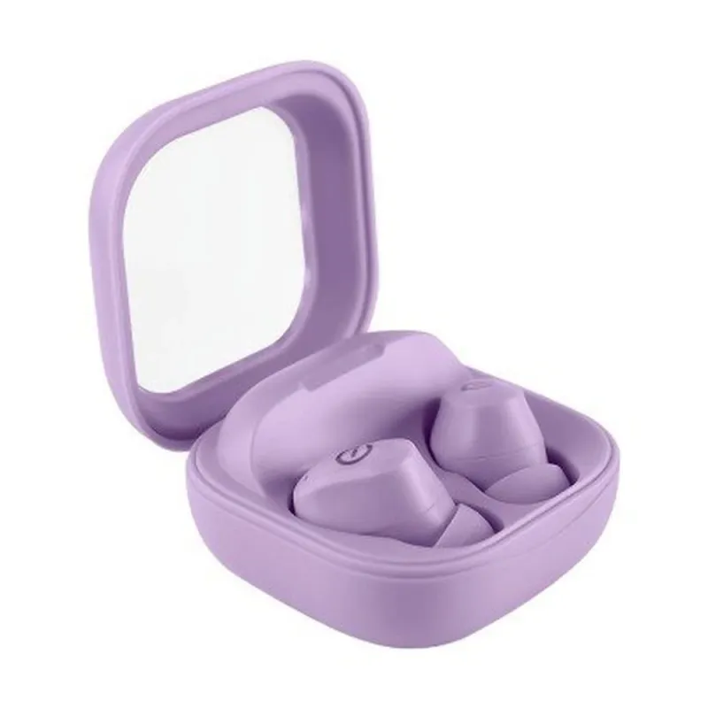 Auriculares Easy Line Florela - Inalámbrico - Bluetooth - Micrófono - Morado - EL-995548