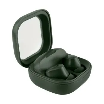 Auriculares Easy Line Florela - Inalámbrico - Bluetooth - Micrófono - Verde - EL-995555