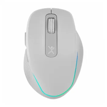 Mouse Perfect Choice Lumiere Pro - Inalámbrico - USB - Blanco - PC-044901