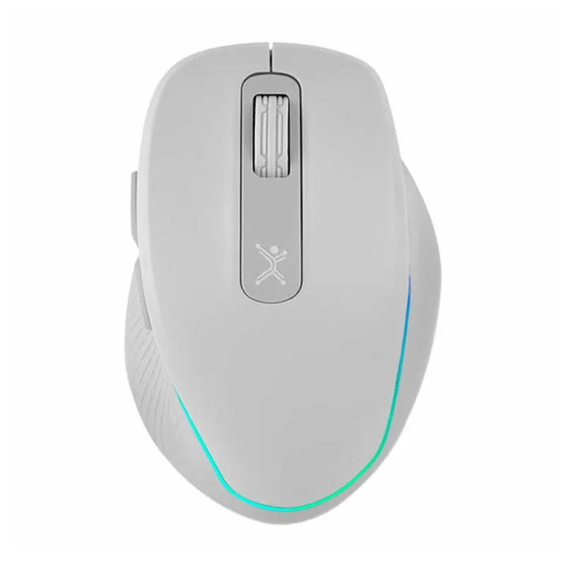 Mouse Perfect Choice Lumiere Pro - Inalámbrico - USB - Blanco - PC-044901