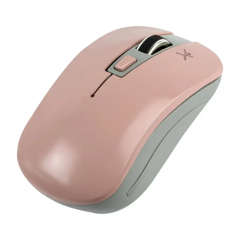 Mouse Perfect Choice Essentials - Inalámbrico - USB - Rosa - PC-045090