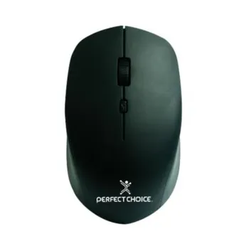 Mouse Perfect Choice Root Pro - Inalámbrico - USB - Negro - PC-045137