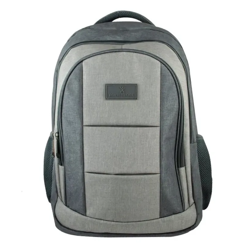 Mochila Perfect Choice Sharp - 15.6" a 17" - Gris - PC-084204