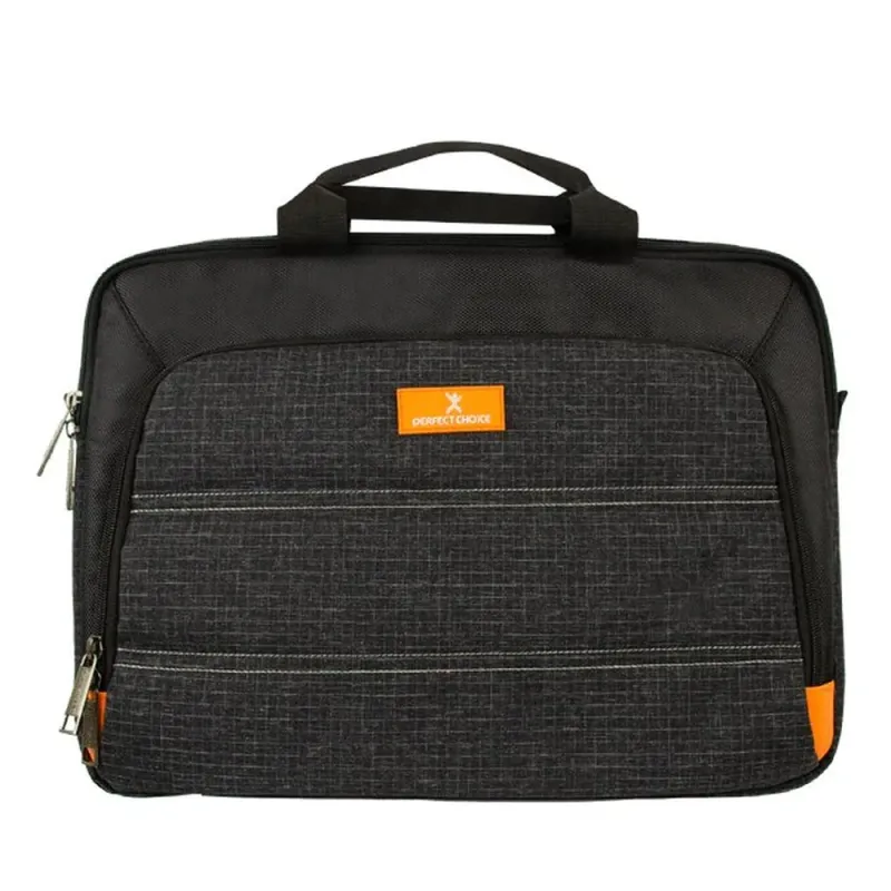 Maletín Perfect Choice Glitch - 15" a 17" - Negro - PC-084310