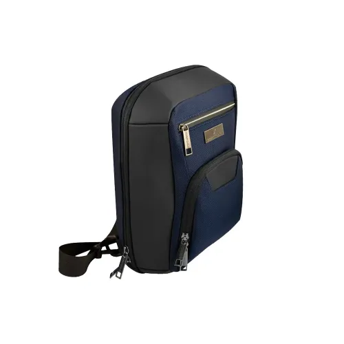 Crossbody Perfect Chocie Silhouette - Azul - PC-085010