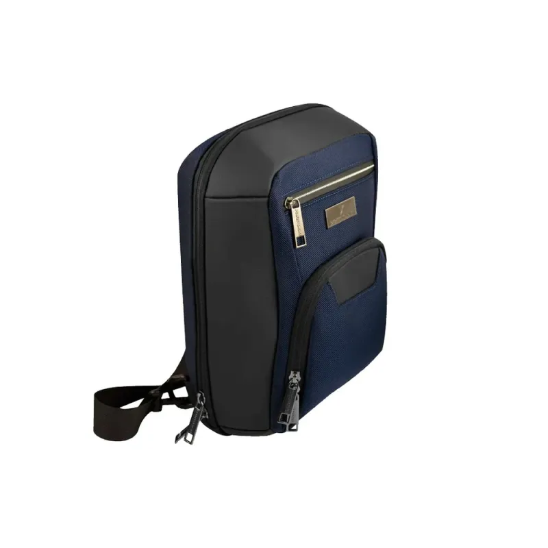 Crossbody Perfect Chocie Silhouette - Azul - PC-085010