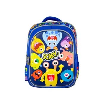 Mochila Perfect Choice Kiddo - Escolar - Diseño Monstruos - PC-085089