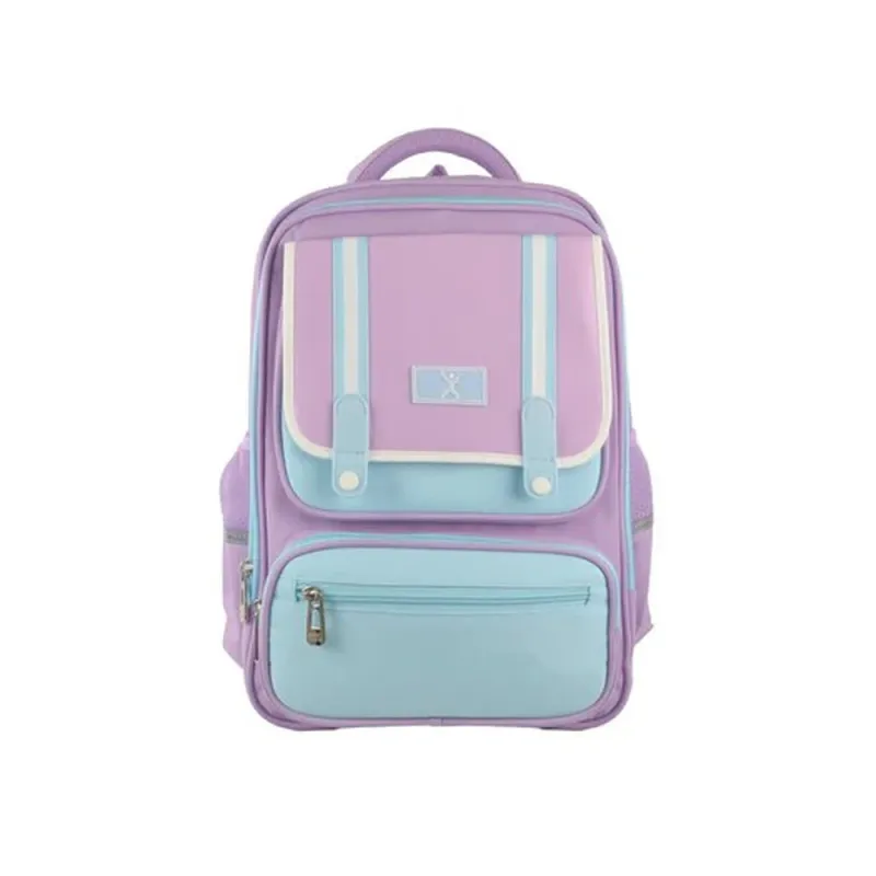 Mochila Perfect Choice Brumby - Escolar - Rosa con Azul - PC-085171