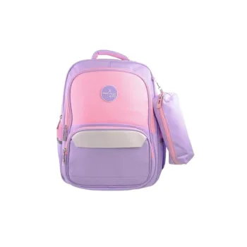 Mochila Perfect Choice PC-085249 - Escolar - Lila y Rosa - PC-085249