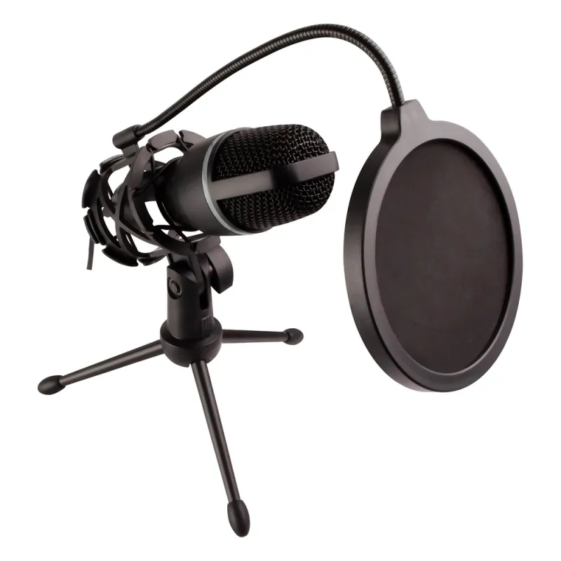 Micrófono Perfect Choice Noise Barrier - Alámbrico - 3.5 mm - PC-110583