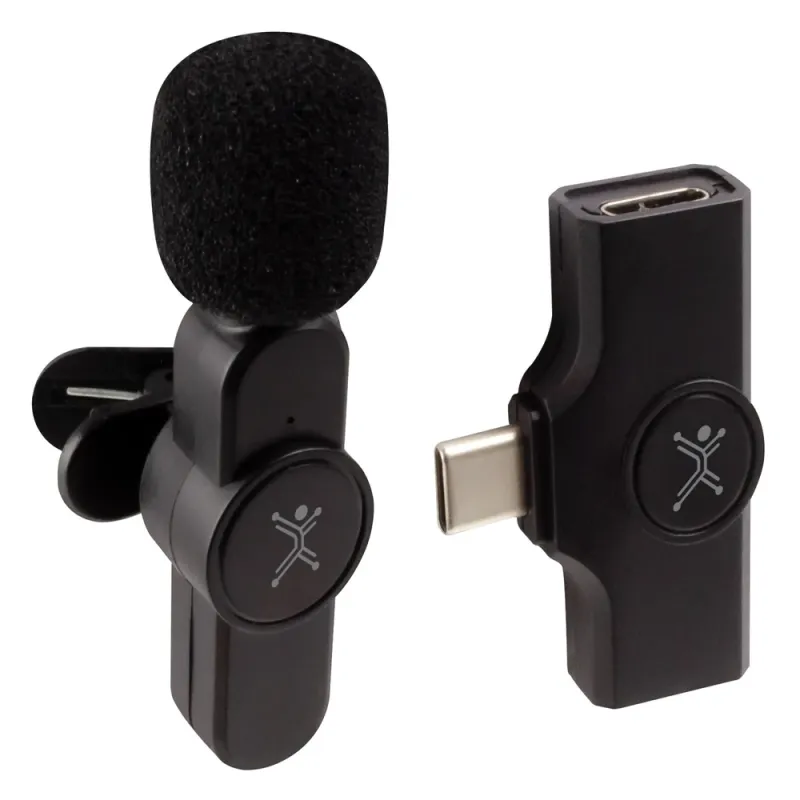 Micrófono Perfect Choice Fidelity - Inalámbrico - USB-C - PC-112679