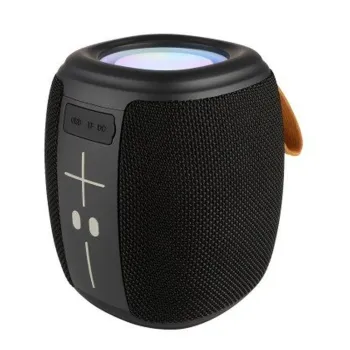 Bocina Portátil Perfect Choice Novel Drum - Bluetooth - Negro - PC-113119