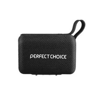 Bocina Portátil Perfect Choice PC-113294 - Bluetooth - USB-C - 10W - Negro - PC-113294