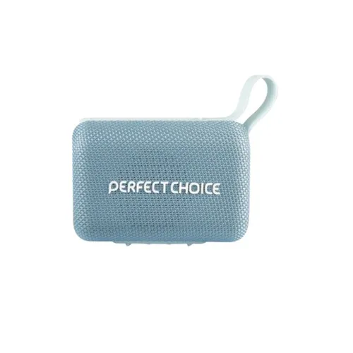 Bocina Portátil Perfect Choice PC-113317 - Bluetooth - USB-C - 10W - Azul - PC-113317