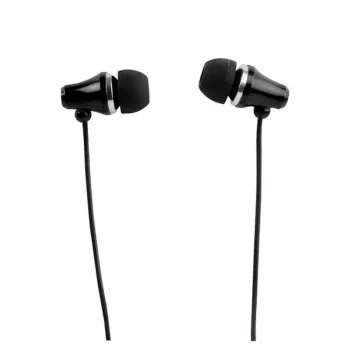 Auriculares Perfect Choice Glissando - Alámbrico - USB-C - 1.2 m - Micrófono - Negro - PC-116479