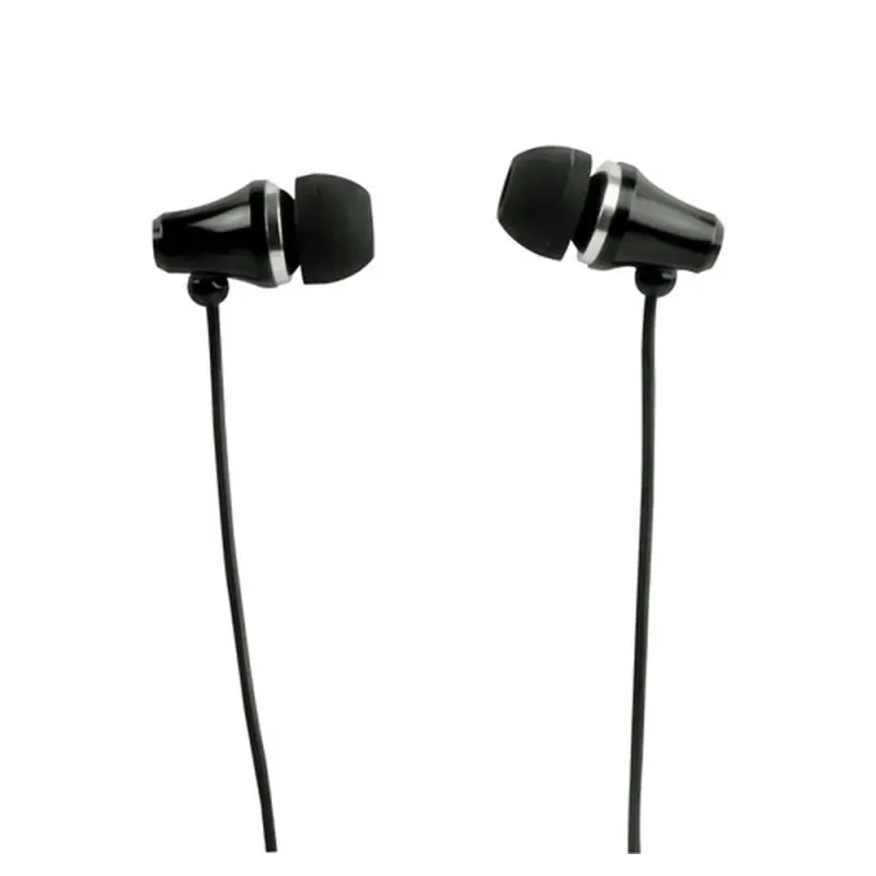 Auriculares Perfect Choice Glissando - Alámbrico - USB-C - 1.2 m - Micrófono - Negro - PC-116479