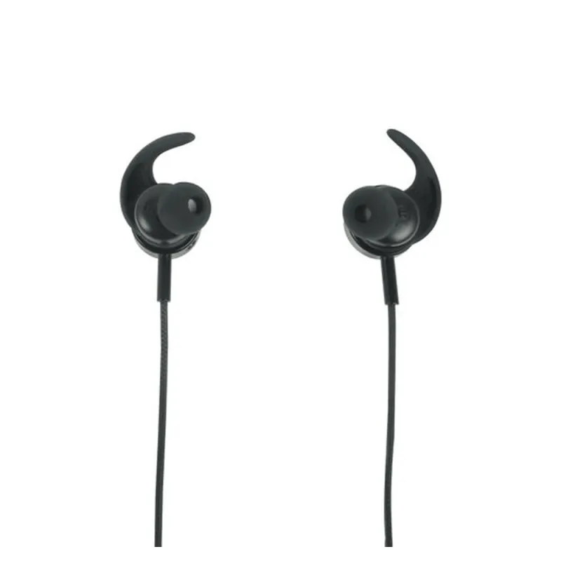 Auriculares Perfect Choice Mizzik - Alámbrico - USB-C - 1 m - Micrófono Desmontable - Negro - PC-116486