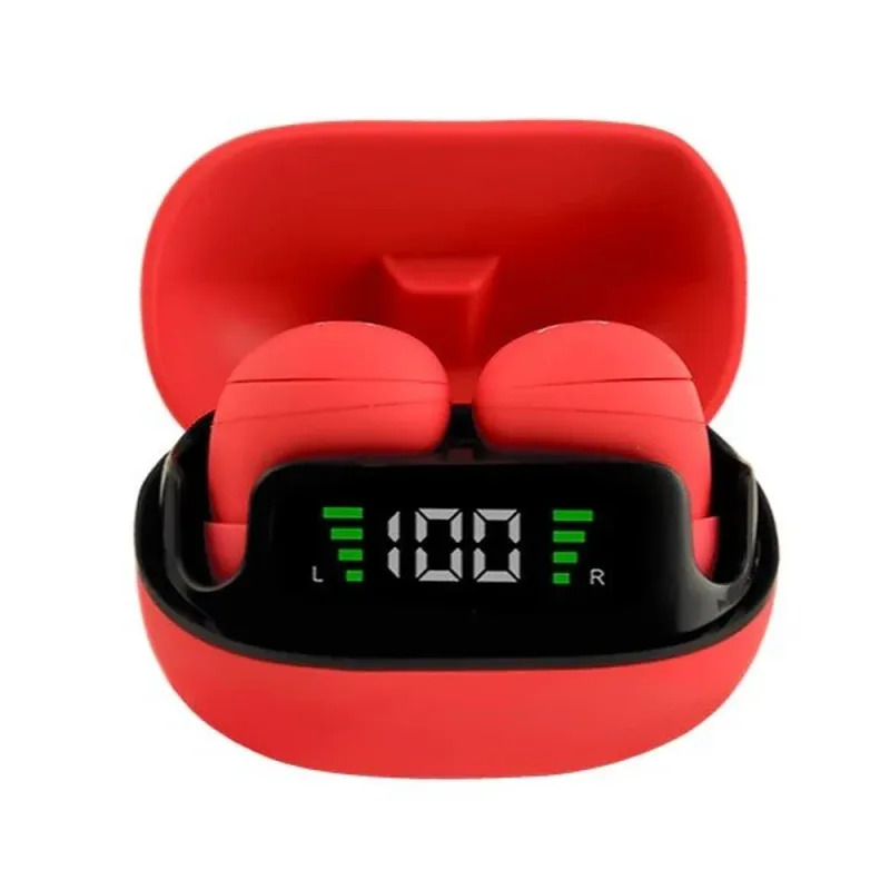 Auriculares Perfect Choice Tiny-Beats- Inalámbricos - Micrófono - Rojo - PC-117087