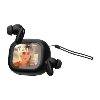 Auriculares Perfect Choice Auralis - Inalámbrico - Estuche de Carga - Traductor de idiomas - Negro - PC-117230