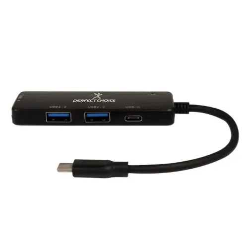 HUB Perfect Choice PC-171652 - USB-C a 2xUSB-A 2.0 / USB-A 3.0 / USB-C - PC-171652 HUB Perfect Choice PC-171652 - USB-C a 2xUSB-A 2.0 / USB-A 3.0 / USB-C - PC-171652