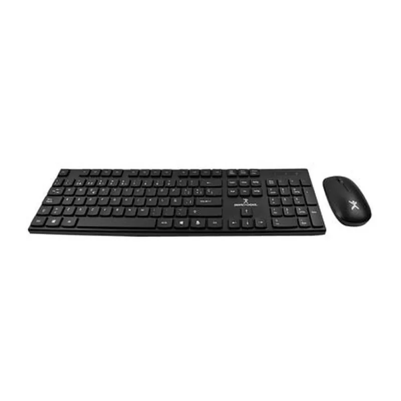 Kit de Teclado y Mouse Perfect Choice Dust - Inalámbrico - Negro - PC-201281