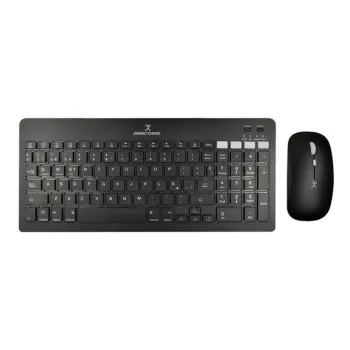 Kit Teclado y Mouse Perfect Choice Zebrary - Inalámbrico - PC-201373