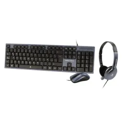 Kit Perfect Choice PC-201700 - Teclado - Mouse - Diadema - PC-201700 Kit Perfect Choice PC-201700 - Teclado - Mouse - Diadema - PC-201700