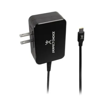 Cargador Perfect Choice PC-240419 - USB-C - Negro - PC-240419