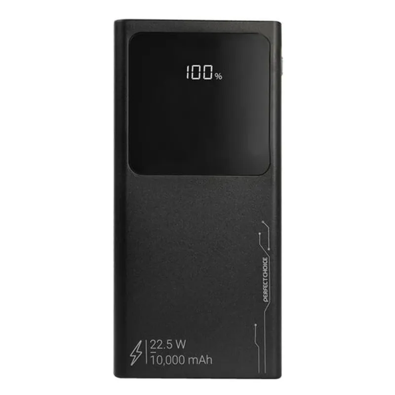 Power Bank Perfect Choice PC-241003 - 10000 mAh - USB - Negro - PC-241003