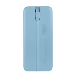 Power Bank Perfect Choice PC-241102 - 10000mAh - USB-A - USB-C - Azul - PC-241102 Power Bank Perfect Choice PC-241102 - 10000mAh - USB-A - USB-C - Azul - PC-241102