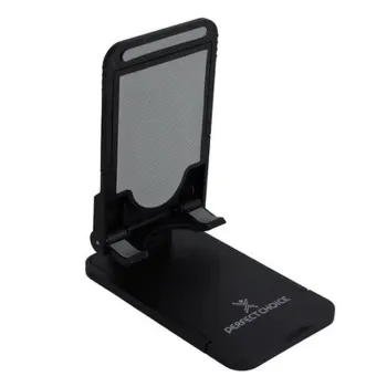 Soporte Perfect Choice PC-332961 - Plegable - Para Celular - Negro - PC-332961