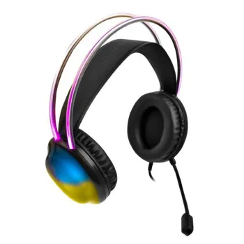 Diadema Perfect Choice Gamer Transparente RGB Helumo - V-930730