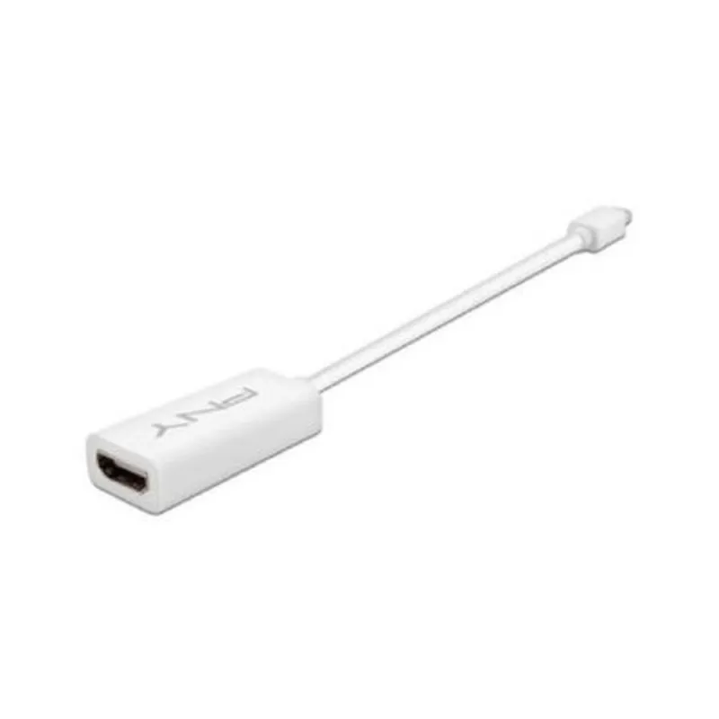 Adaptador PNY DP-HDMI-SINGLE-PCK - DisplayPort a HDMI - Blanco - DP-HDMI-SINGLE-PCK