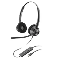 Diadema Poly EncorePro 320 - Alámbrico - USB C - Micrófono - 767G0AA Diadema Poly EncorePro 320 - Alámbrico - USB C - Micrófono - 767G0AA