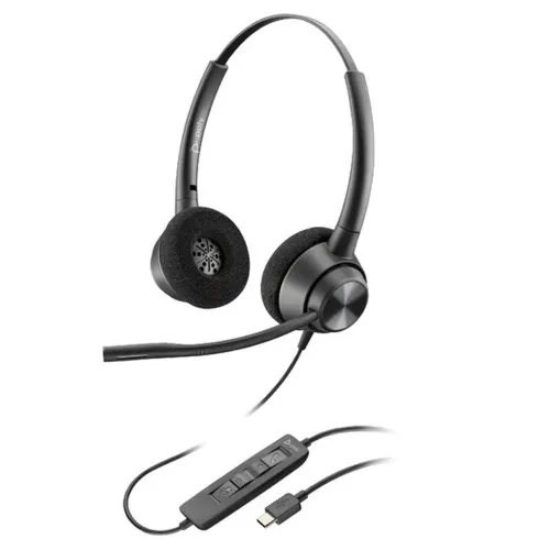 Diadema Poly EncorePro 320 - Alámbrico - USB C - Micrófono - 767G0AA Diadema Poly EncorePro 320 - Alámbrico - USB C - Micrófono - 767G0AA